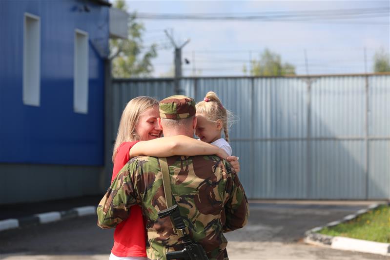 Тульский СОБР и белгородский ОМОН вернулись из служебной командировки (фото, видео)