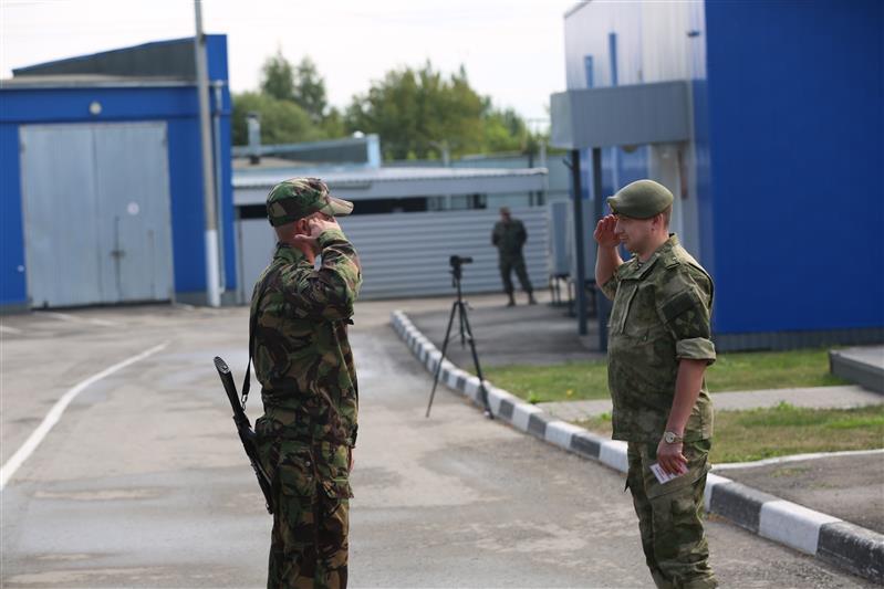 Тульский СОБР и белгородский ОМОН вернулись из служебной командировки (фото, видео)