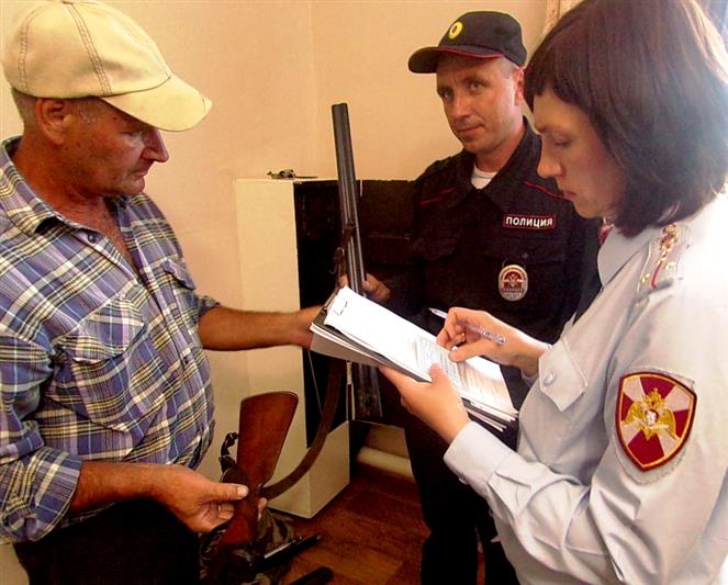 В Зауралье росгвардейцы провели оперативно-профилактическое мероприятие «Ружье»