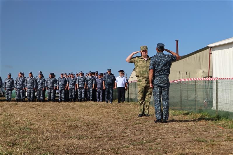 Военнослужащие и сотрудники Центрального округа Росгвардии обеспечили правопорядок во время проведения музыкального фестиваля «Нашествие»