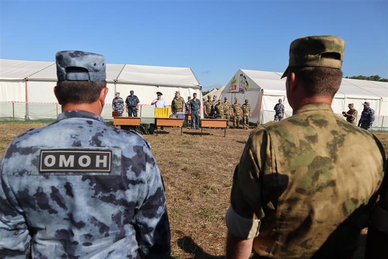 Военнослужащие и сотрудники Центрального округа Росгвардии обеспечили правопорядок во время проведения музыкального фестиваля «Нашествие»
