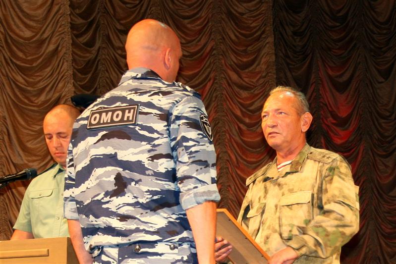 Барнаульский ОМОН отметил 25-летний юбилей