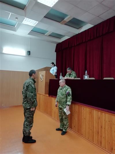 В Кабардино-Балкарской Республике наградили сотрудников Росгвардии, отличившихся в период несения боевой службы