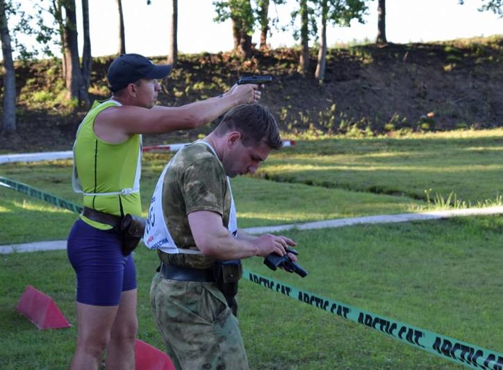 В Ленинградской области прошел чемпионат Северо-Западного округа Росгвардии  по служебному биатлону 