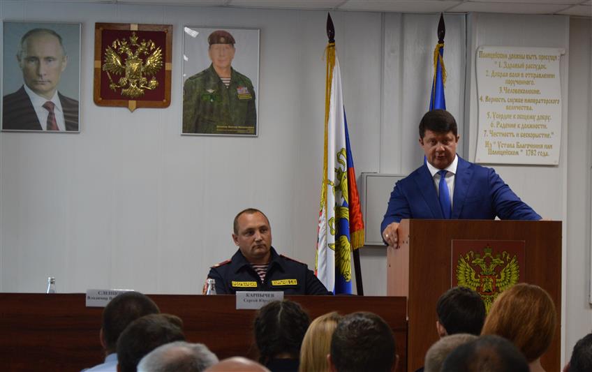 Глава Ярославля посетил городской отдел вневедомственной охраны