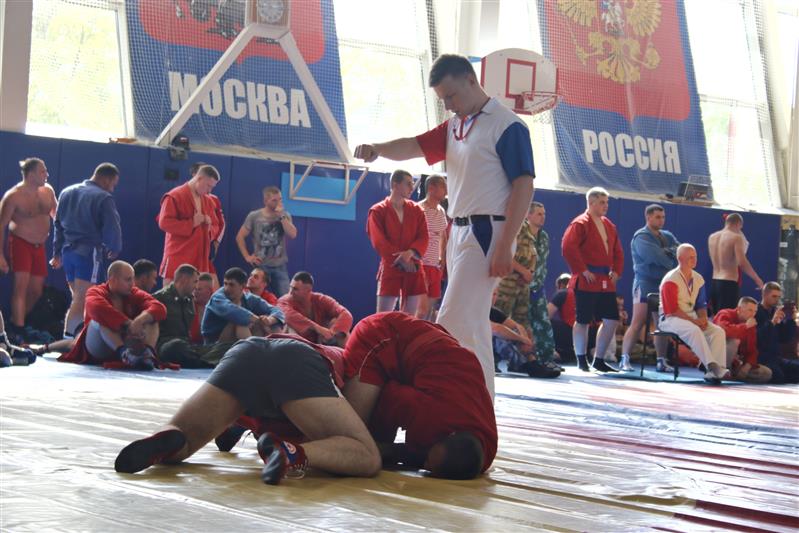 В  Центральном округе  Росгвардии  состоялся чемпионат  по самбо