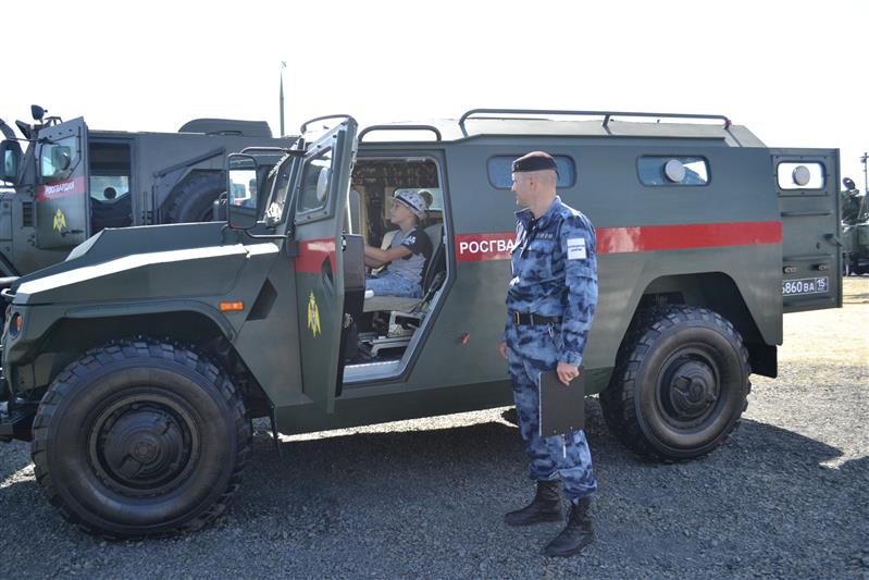 Донские росгвардейцы приняли участие в региональном этапе военно-технического форума «Армия-2018»