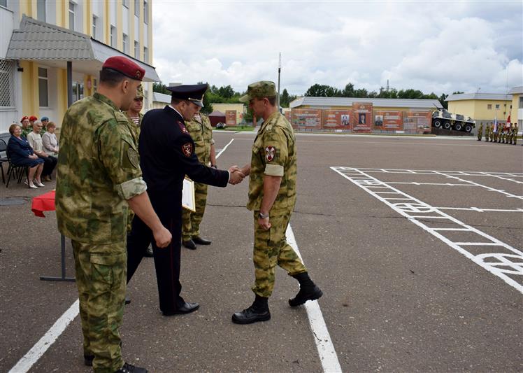 В отряде специального назначения Росгвардии (г. Казань) отметили 16-ю годовщину сформирования воинской части (фото)