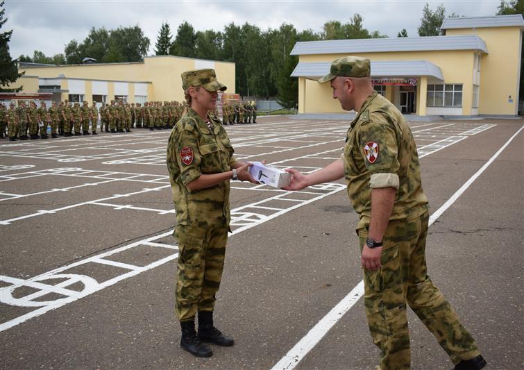 В отряде специального назначения Росгвардии (г. Казань) отметили 16-ю годовщину сформирования воинской части (фото)