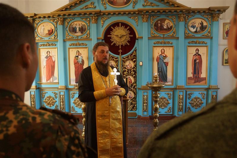 В Объединенной группировке войск (сил) на Северном Кавказе прошло богослужение