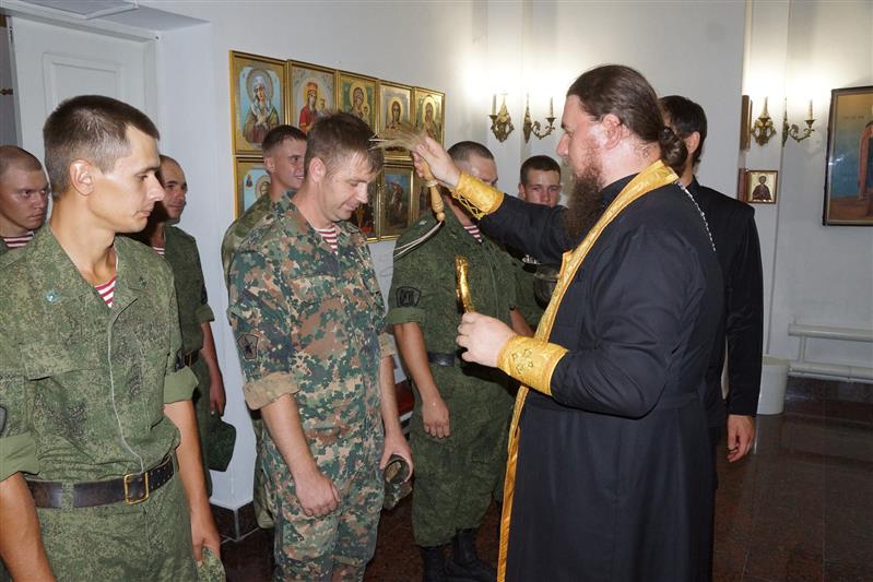 В Объединенной группировке войск (сил) на Северном Кавказе прошло богослужение
