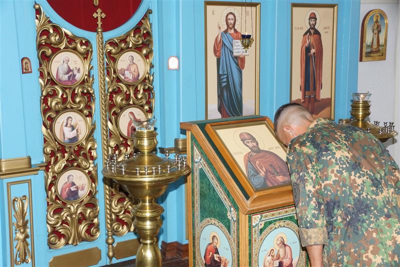 В Объединенной группировке войск (сил) на Северном Кавказе прошло богослужение