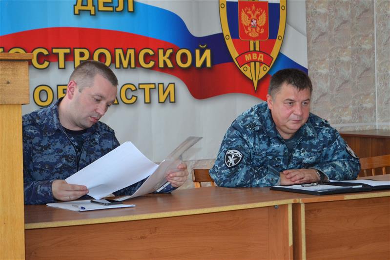 В Управлении Росгвардии по Костромской области состоялось заседание Координационного совета по взаимодействию с частными охранными предприятиями