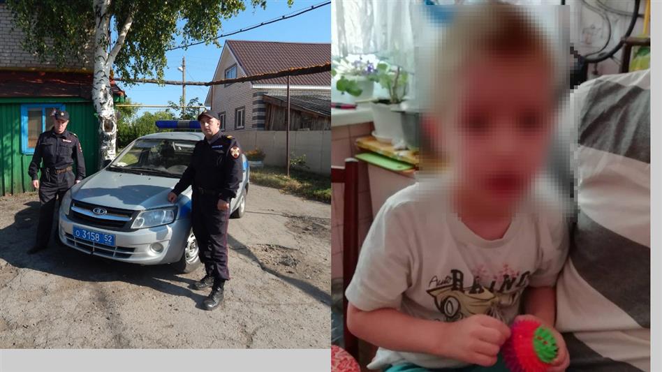 В Нижегородской области сотрудники Росгвардии нашли потерявшегося ребёнка