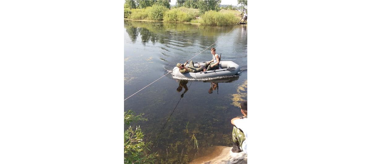 В Челябинской области офицеры СОБР приняли участие в проведении военно-патриотической игры «Гонка юных героев»