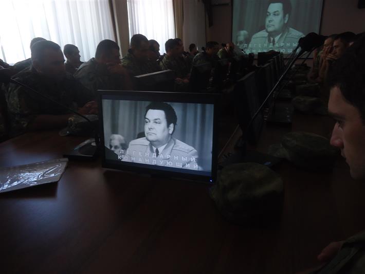 В Астрахани военнослужащие Росгвардии провели мероприятие, посвященное  100-летию со дня рождения генерала армии И. К. Яковлева 