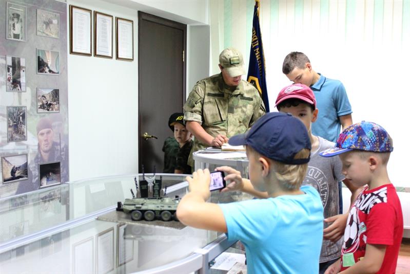 В Югре маленькие вартовчане приняли участие в акции Росгвардии «Прокачай лето»