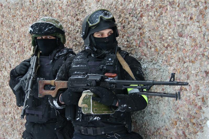 В барнаульском ОМОН Росгвардии отметили 25-летие со дня сформирования подразделения