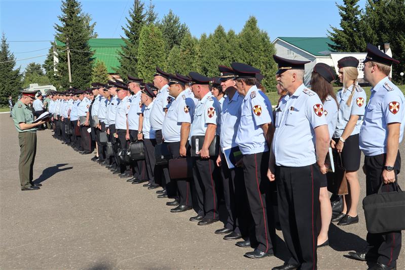 Подмосковные росгвардейцы подвели итоги оперативно-служебной деятельности в первом полугодии текущего года