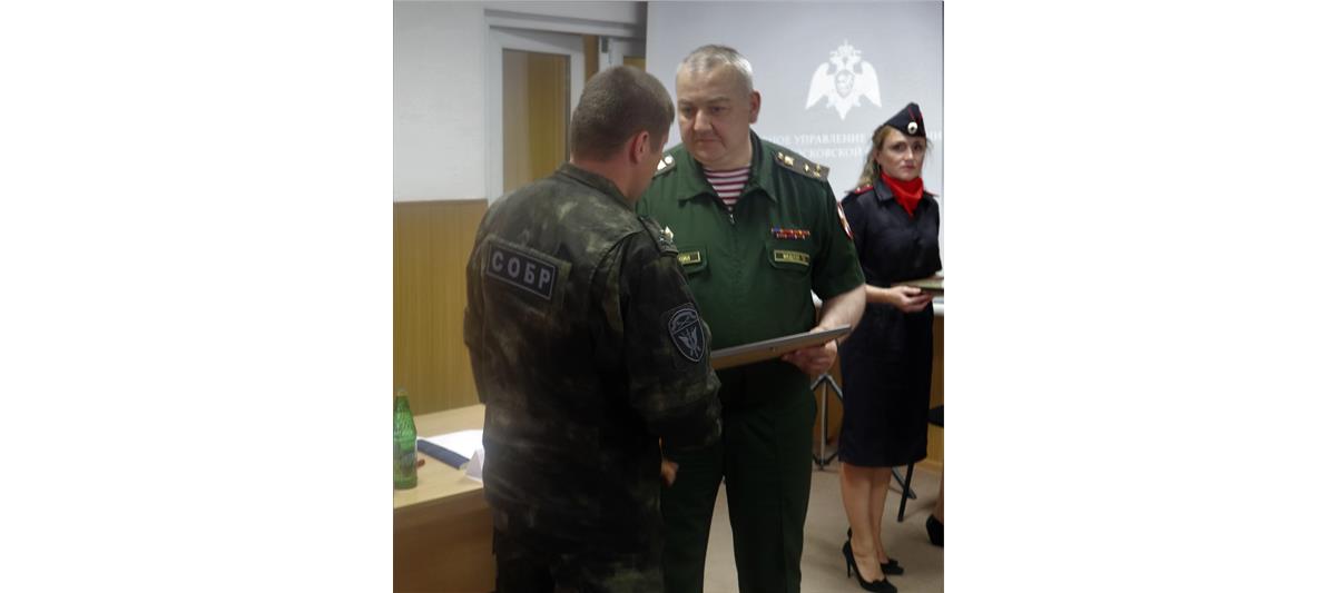 Подмосковные росгвардейцы подвели итоги оперативно-служебной деятельности в первом полугодии текущего года