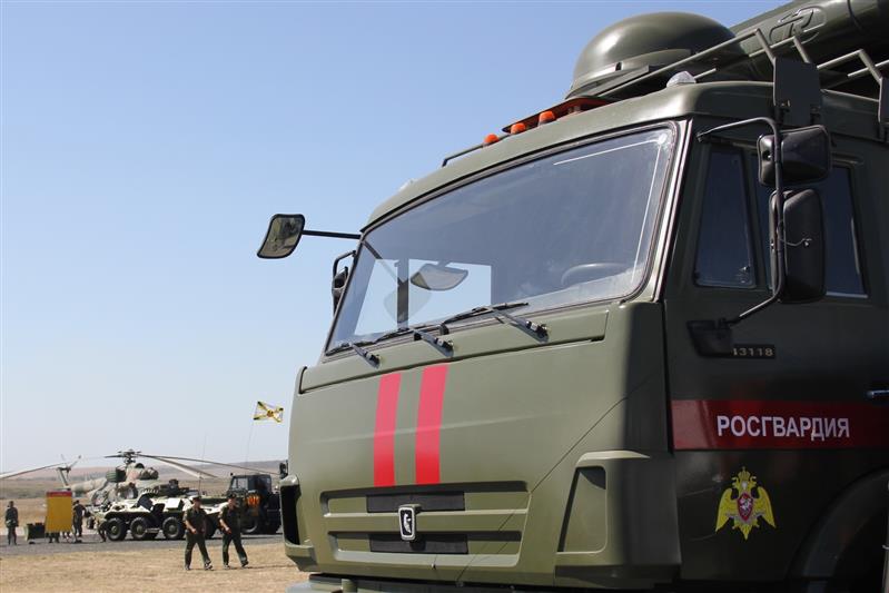 Донские росгвардейцы приняли участие в региональном этапе военно-технического форума «Армия-2018»