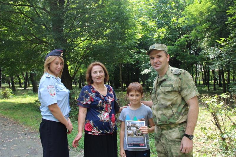 Росгвардейцы рассказали жителям Владикавказа о видном военачальнике генерале армии И.К. Яковлеве