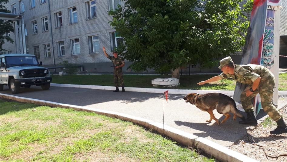 Завершился чемпионат Северо-Кавказского округа Росгвардии по многоборью кинологов