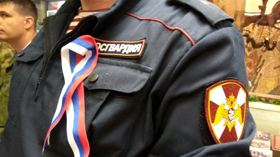 Военнослужащие и сотрудники Приволжского округа Росгвардии отметили День Государственного флага (фото, видео)