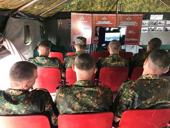 В Северо-Кавказском округе Росгвардии отпраздновали день победы в Курской битве