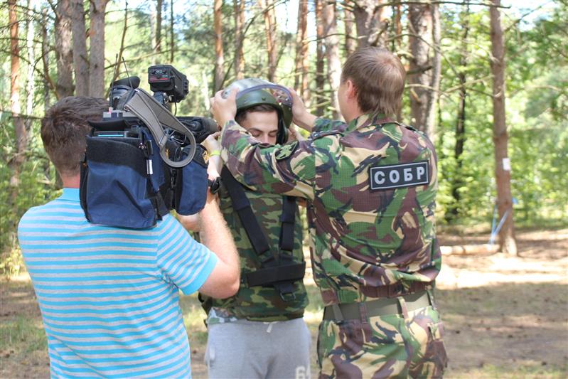 Офицеры СОБР приняли участие в организации фестиваля «Студенческое лето–2018»
