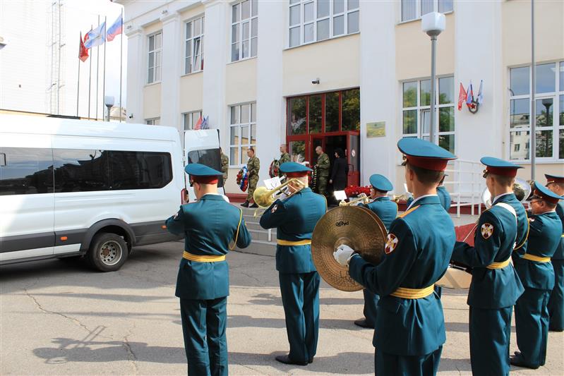 В Архангельске состоялось прощание с военнослужащим Росгвардии Евгением Когутом