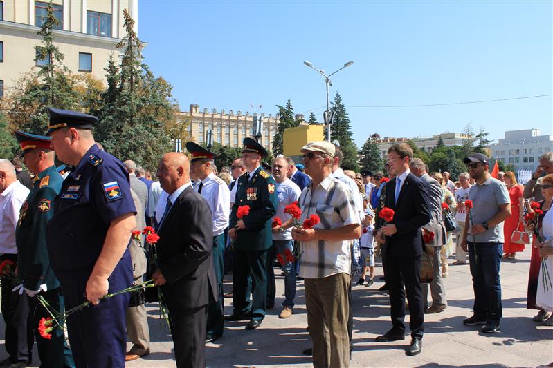 Росгвардейцы приняли участие в мероприятиях, посвящённых 75-летию освобождения Белгорода от немецко-фашистских захватчиков