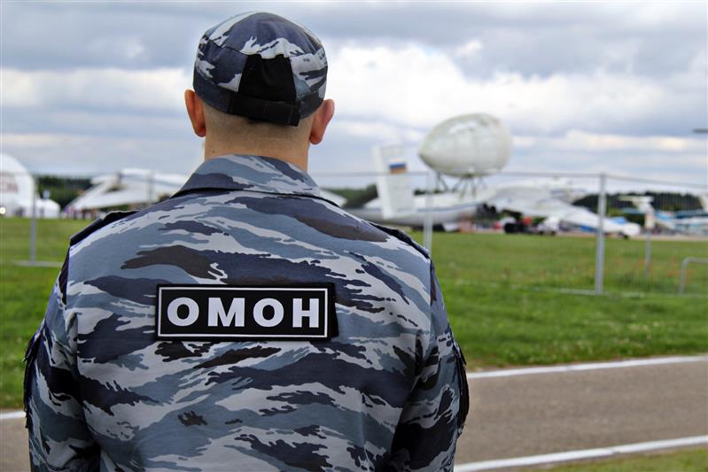 Сотрудники подмосковного ОМОН  отметили 23-летнюю годовщину сформирования отряда