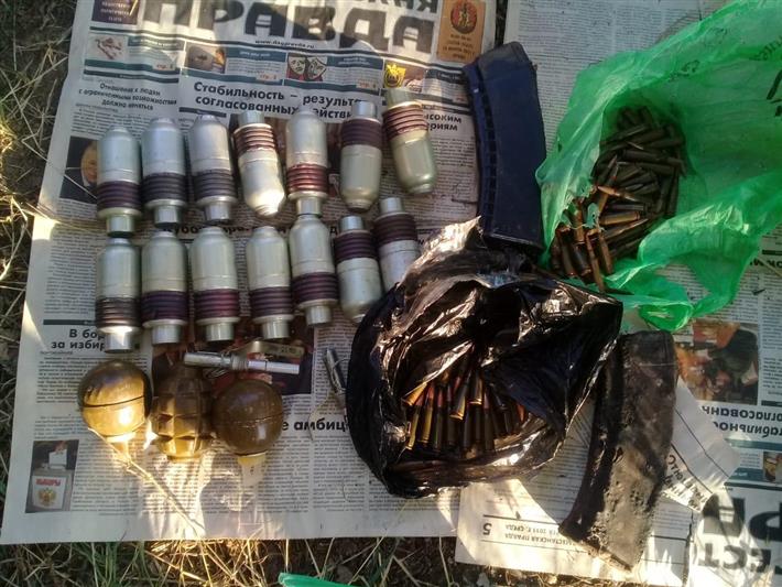 В Дагестане взрывотехники ОМОН уничтожили взрывоопасные боеприпасы