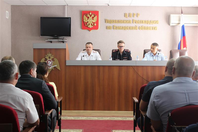 В Самаре состоялось заседание координационного совета по взаимодействию с частными охранными организациями