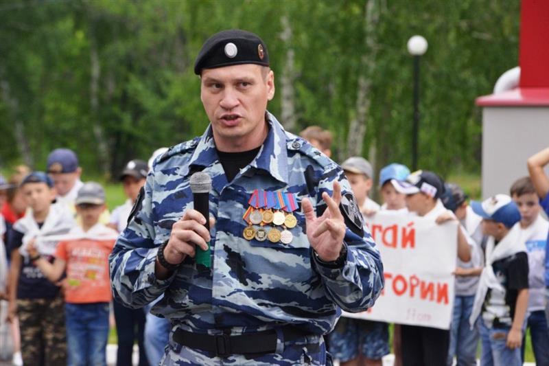 Магнитогорский ОМОН присоединился к акции «Прокачай лето!»