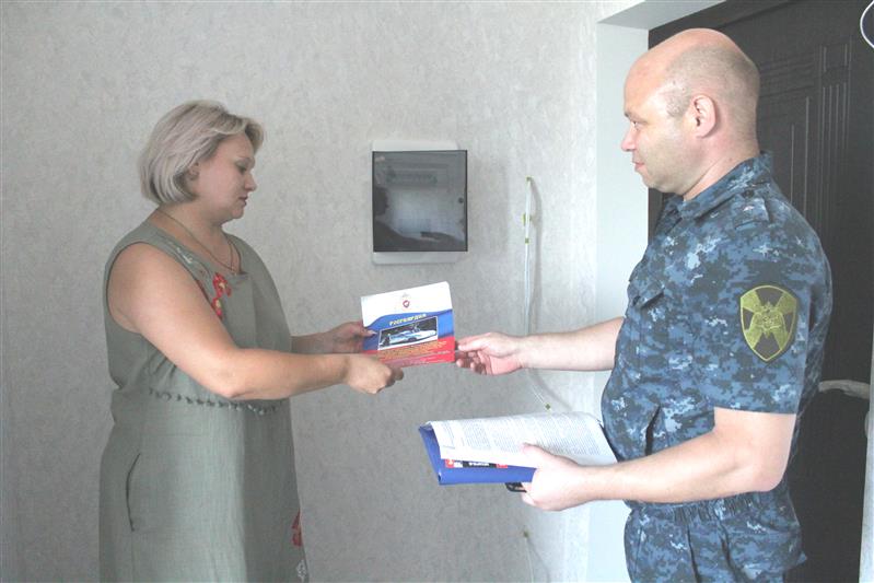  В Ростовской области росгвардейцы подвели итоги профилактической акции «Безопасный дом, объект, квартира»