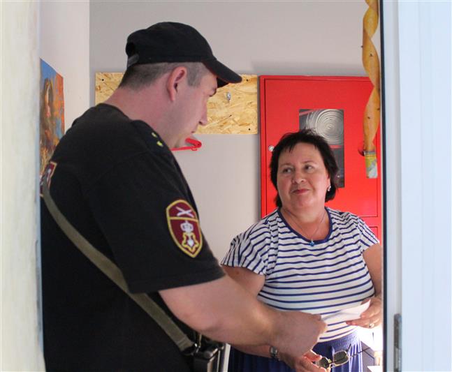  В Ростовской области росгвардейцы подвели итоги профилактической акции «Безопасный дом, объект, квартира»