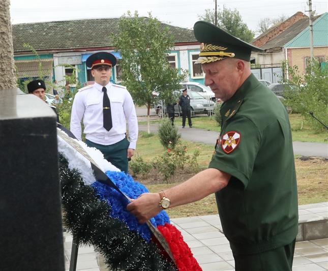 В Северо-Кавказском округе Росгвардии прошли мероприятия, посвящённые 100-летию со дня рождения генерала армии И.К. Яковлева (фото)