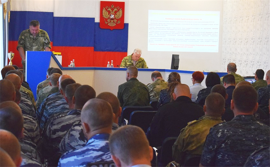 В Управлении Росгвардии по Республике Крым подвели итоги работы за I полугодие 2018 года