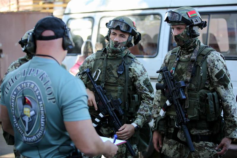 На базе ЧОУ ДПО "Центр специальной подготовки "Витязь" прошли финальные состязания по "триатлону специального назначения" (фото, видео)