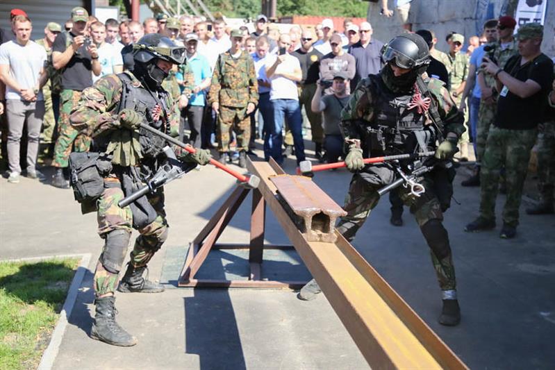 На базе ЧОУ ДПО "Центр специальной подготовки "Витязь" прошли финальные состязания по "триатлону специального назначения" (фото, видео)