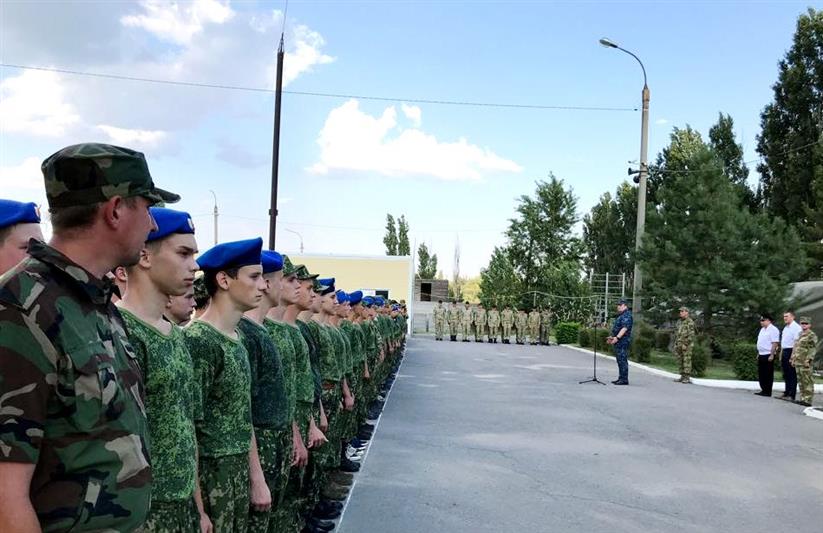 Начальник Управления Росгвардии по Волгоградской области открыл очередную смену детско - юношеского лагеря - экспедиции «Антитеррор. Вектор мужества - 18»