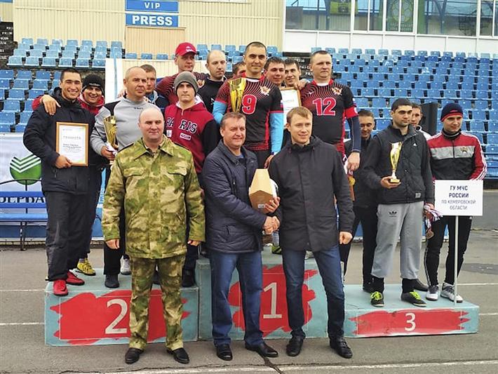 Футболисты Росгвардии Кузбасса завоевали «серебро» среди команд силовых структур