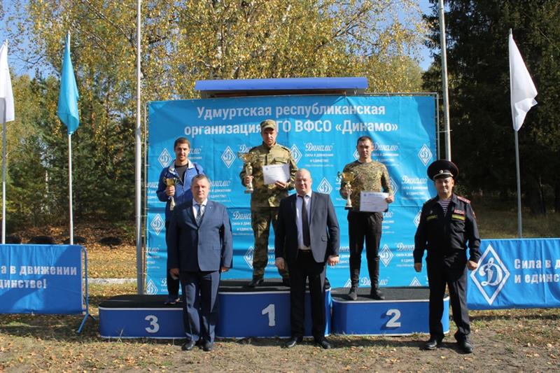 Сборная команда Росгвардии завоевала кубок первенства Динамо по служебному биатлону