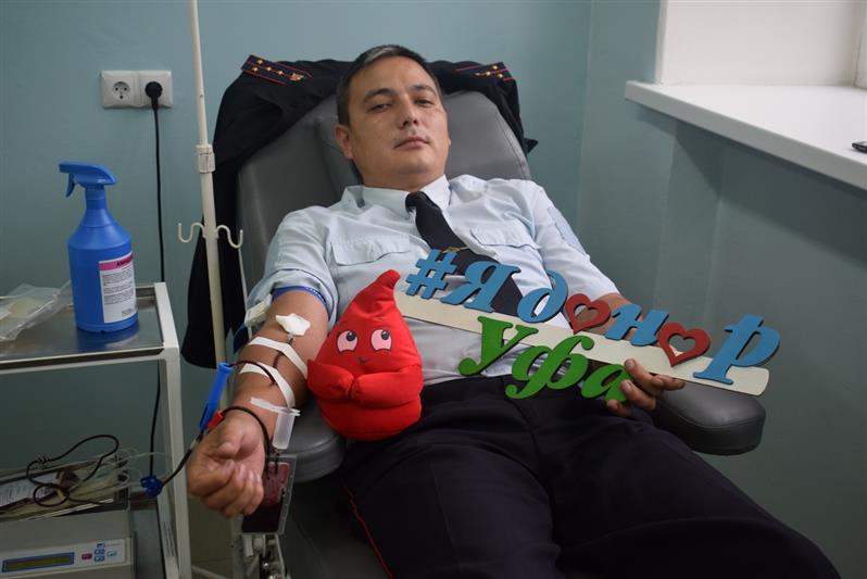Башкирские росгвардейцы сдали кровь для нужд медицинских учреждений