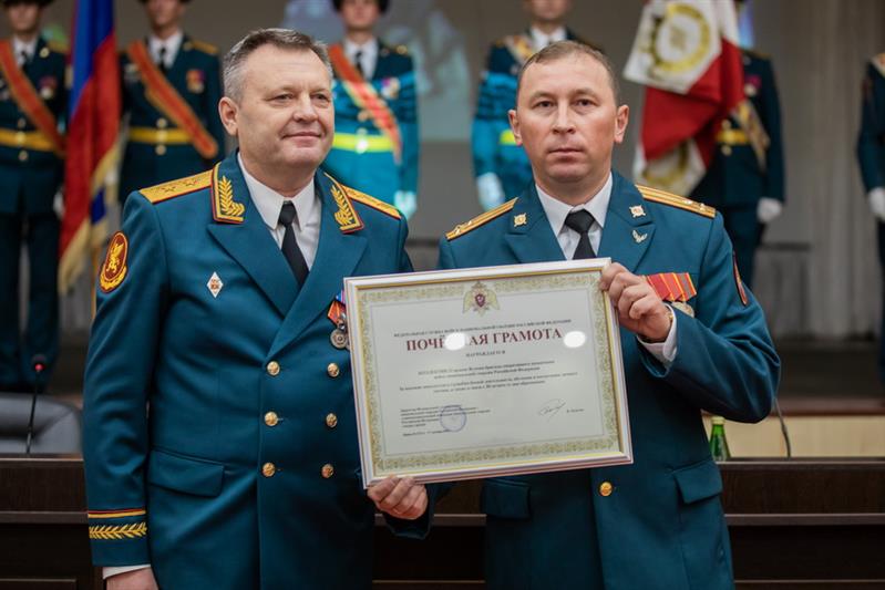 В Подмосковном Софрино 30 лет со дня сформирования отметила ордена Жукова бригада оперативного назначения Центрального округа Росгвардии