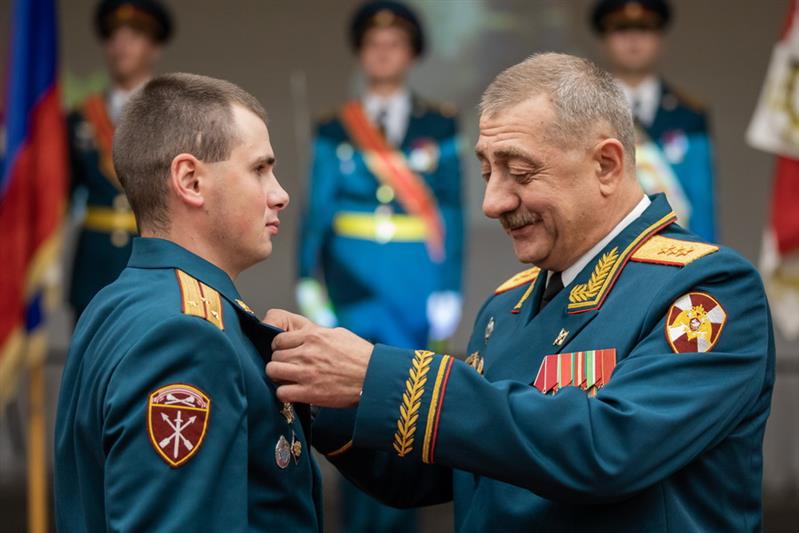 В Подмосковном Софрино 30 лет со дня сформирования отметила ордена Жукова бригада оперативного назначения Центрального округа Росгвардии