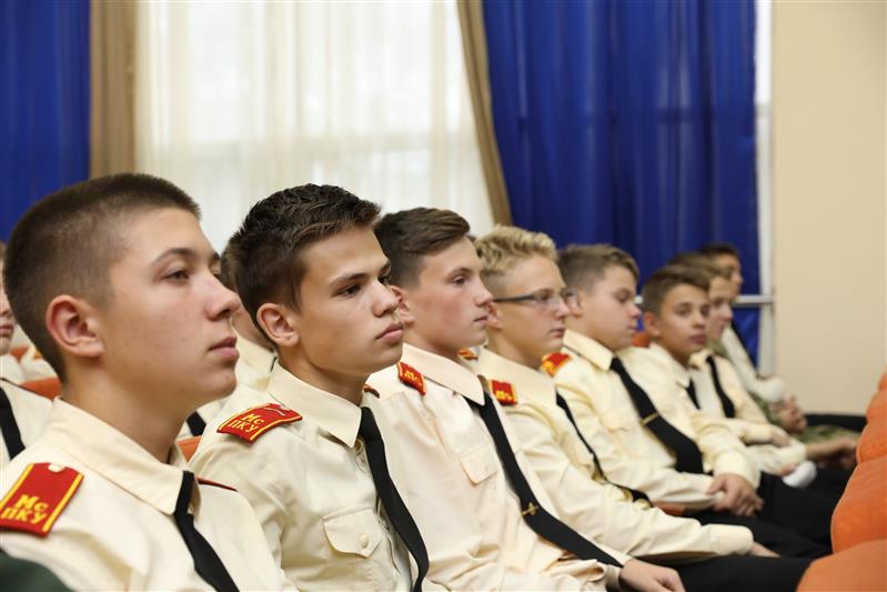 В Московском президентском кадетском училище Росгвардии состоялось торжественное мероприятие, посвящённое вручению стипендии им. Героя России генерал-полковника А.А. Романова