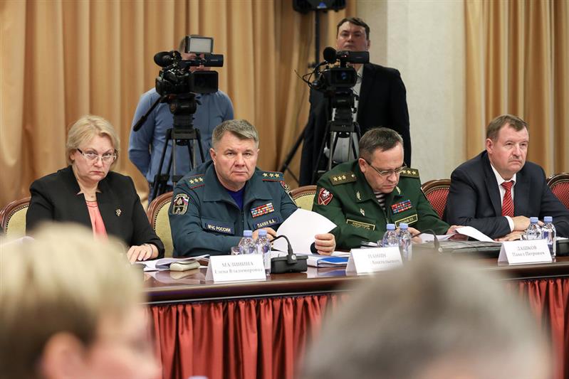 Заместитель директора Росгвардии генерал-полковник полиции Сергей Лебедев принял участие в выездном совещании Совета Безопасности Российской Федерации